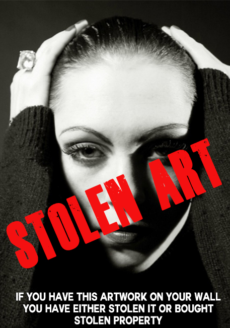 STOLEN GRETA GARBO 